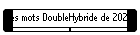 Les mots DoubleHybride de 2024