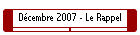 D�cembre 2007 - Le Rappel